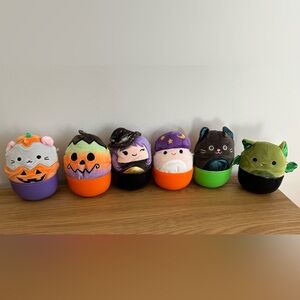 Squishmallow Mystery Squad HALLOWEEN 2024 Complete Collection x 6
